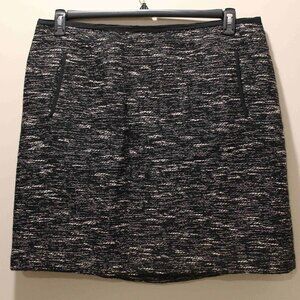 Talbots Black and White Skirt - Sz 18